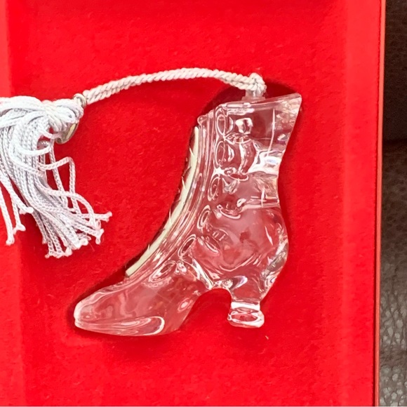 NIB - Lenox Turn of the Century Boot Pave Jewels Crystal Shoe Ornament - Picture 3 of 15